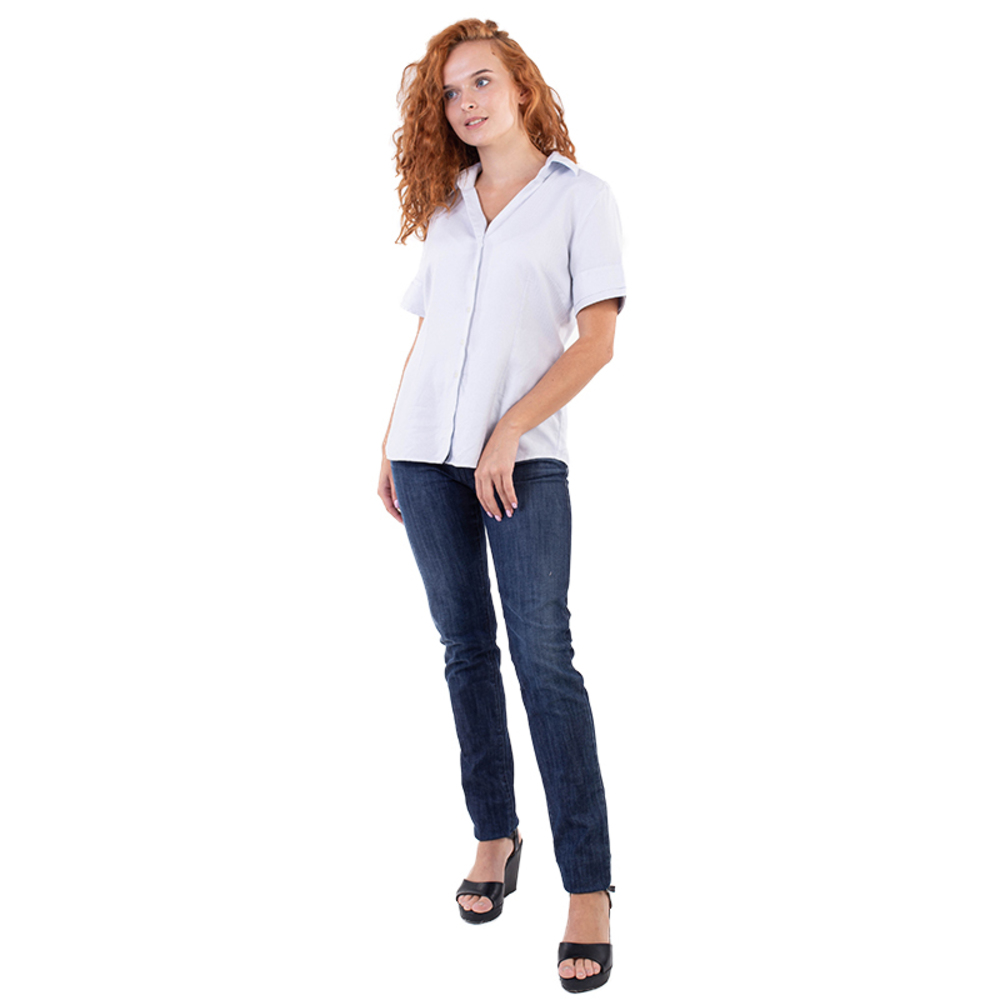 Network Shirt Women size XL White